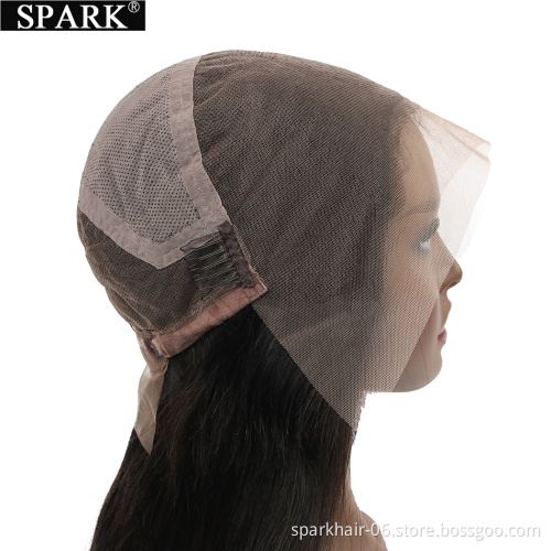 SPARK  Brazilian Human Hair Lace Front Wig, Braided Laces Wigs Vendors  Virgin Lace Front Wigs human hair